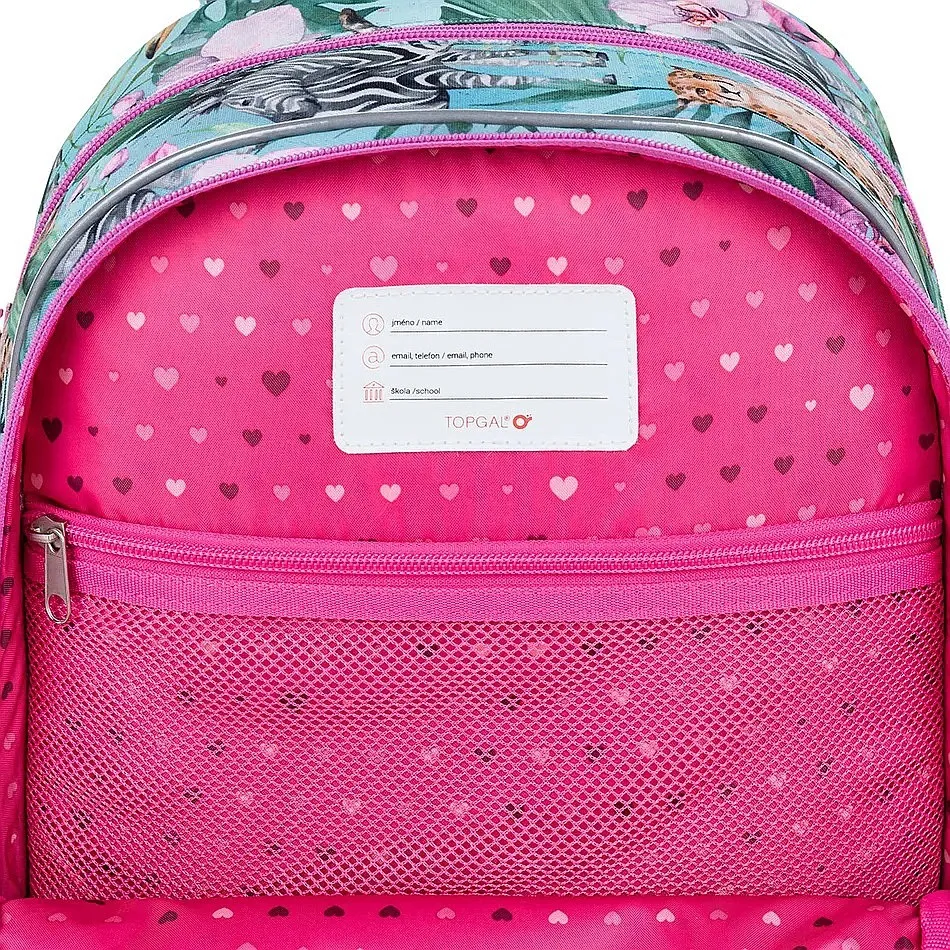 mochila Topgal ELLY 23004 - G/Turguoise/Pink - girl´s