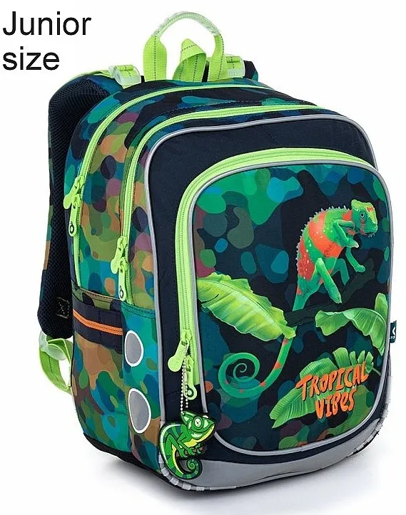 mochila Topgal ENDY 2205 - B/Green/Chameleon - unisex junior