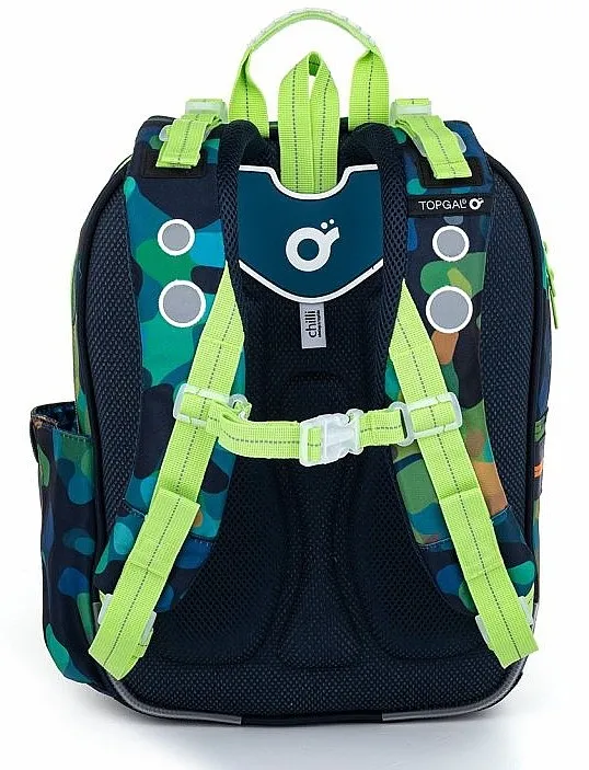 mochila Topgal ENDY 2205 - B/Green/Chameleon - unisex junior