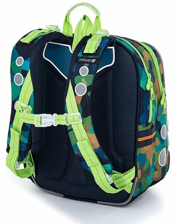 mochila Topgal ENDY 2205 - B/Green/Chameleon - unisex junior