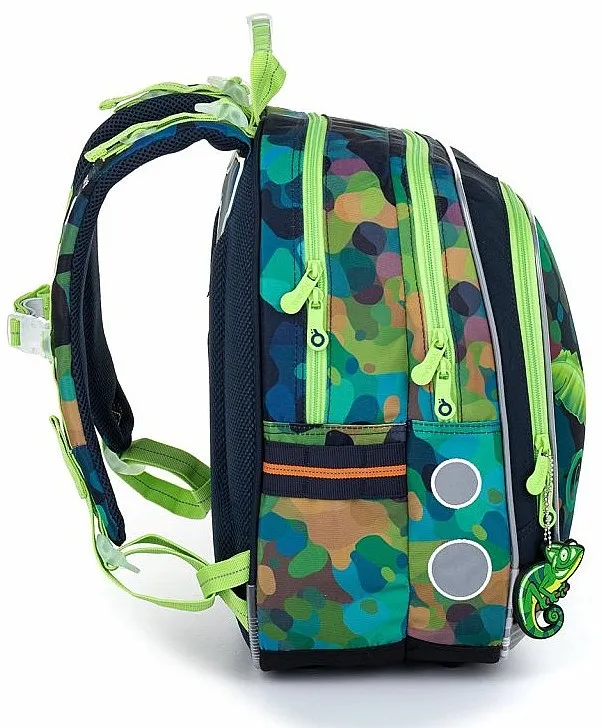 mochila Topgal ENDY 2205 - B/Green/Chameleon - unisex junior