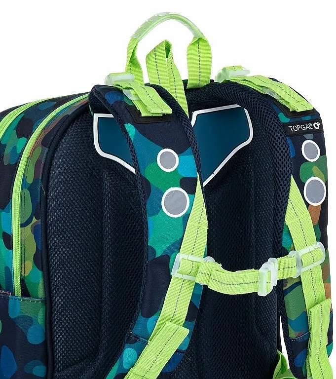 mochila Topgal ENDY 2205 - B/Green/Chameleon - unisex junior