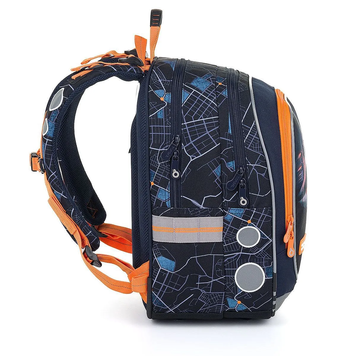 mochila Topgal ENDY 24012 - Blue/Orange - boy´s