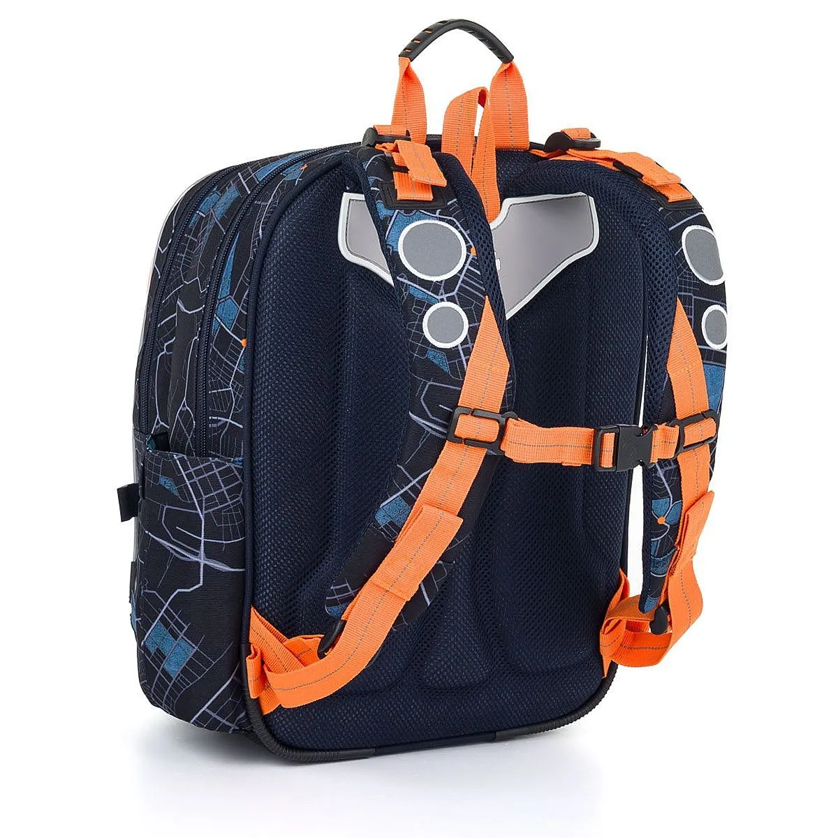 mochila Topgal ENDY 24012 - Blue/Orange - boy´s