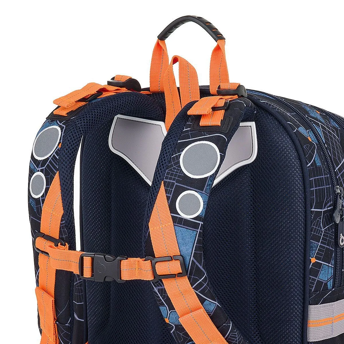 mochila Topgal ENDY 24012 - Blue/Orange - boy´s