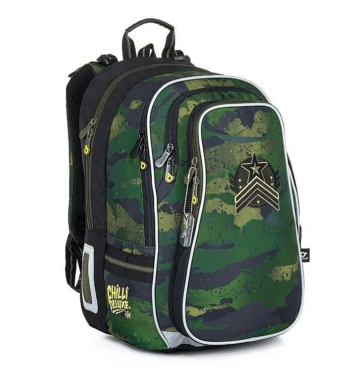 mochila Topgal LYNN 21018 - B/Camouflage - boy´s