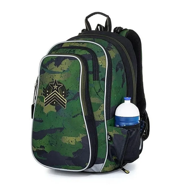 mochila Topgal LYNN 21018 - B/Camouflage - boy´s