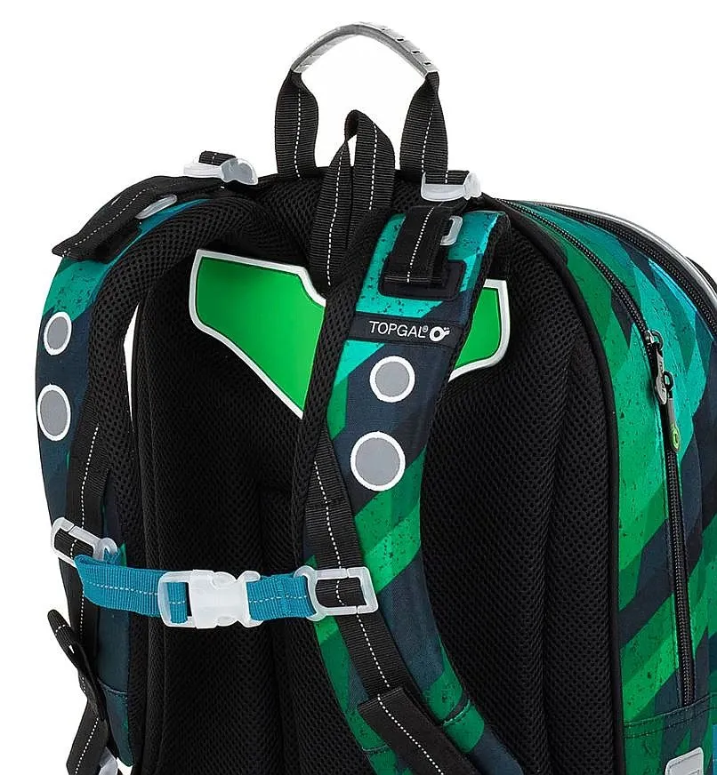 mochila Topgal LYNN 23018 - B/Green/Blue - unisex junior