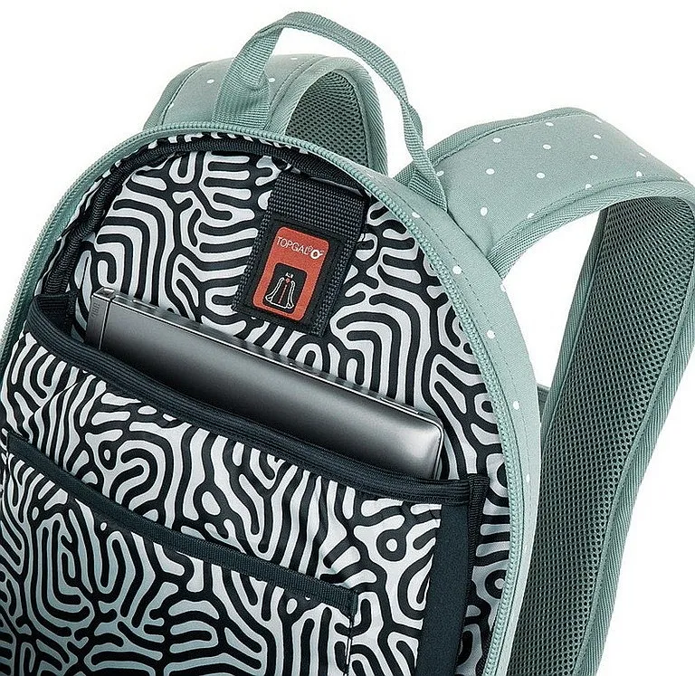 mochila Topgal RUBI 23021 - G/Mint/Dot