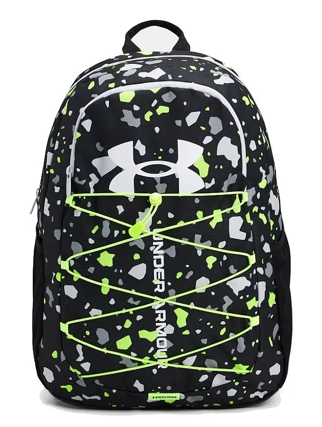 mochila Under Armour Hustle Sport - Green/Black/White