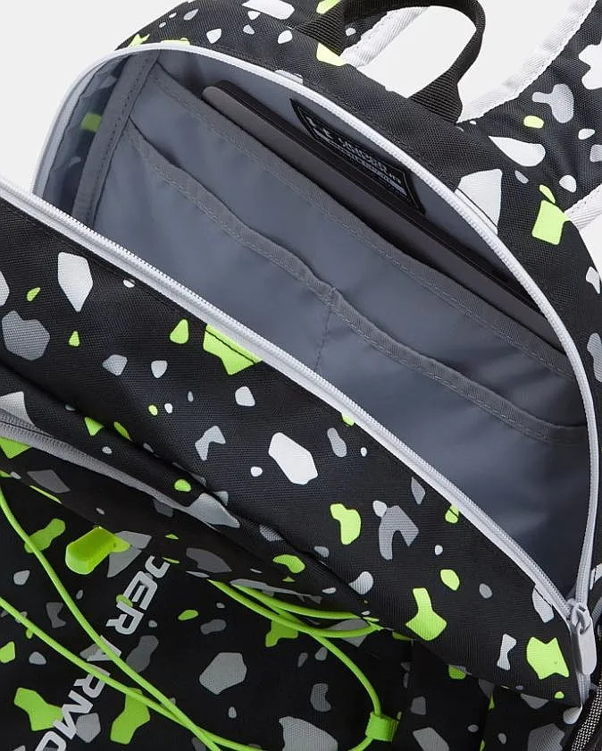 mochila Under Armour Hustle Sport - Green/Black/White