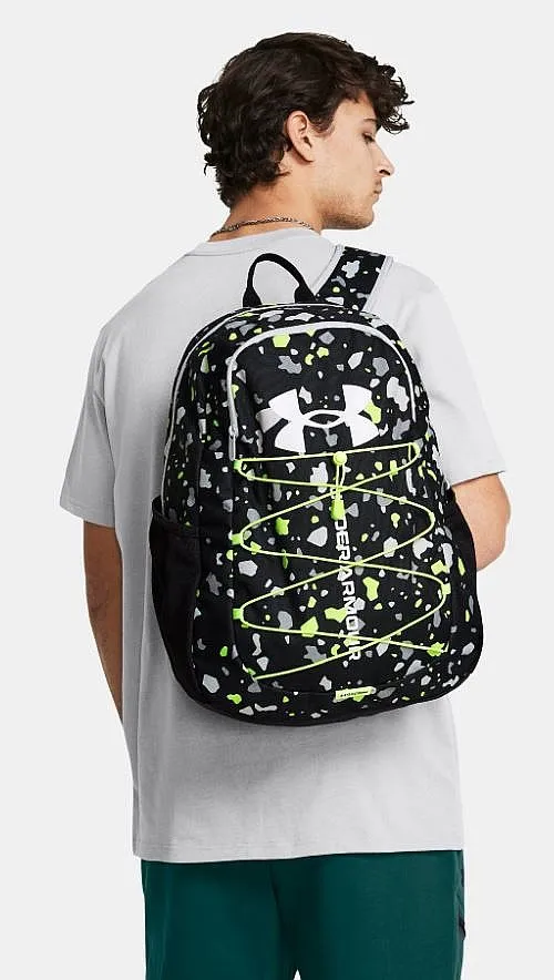 mochila Under Armour Hustle Sport - Green/Black/White