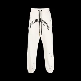 Palm Angels GD Glittered Logo Sweatpants