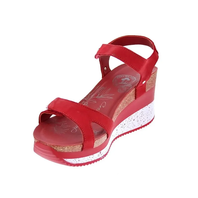 Panama Jack Sandalias Mujer Nica Sport B2 Rojo