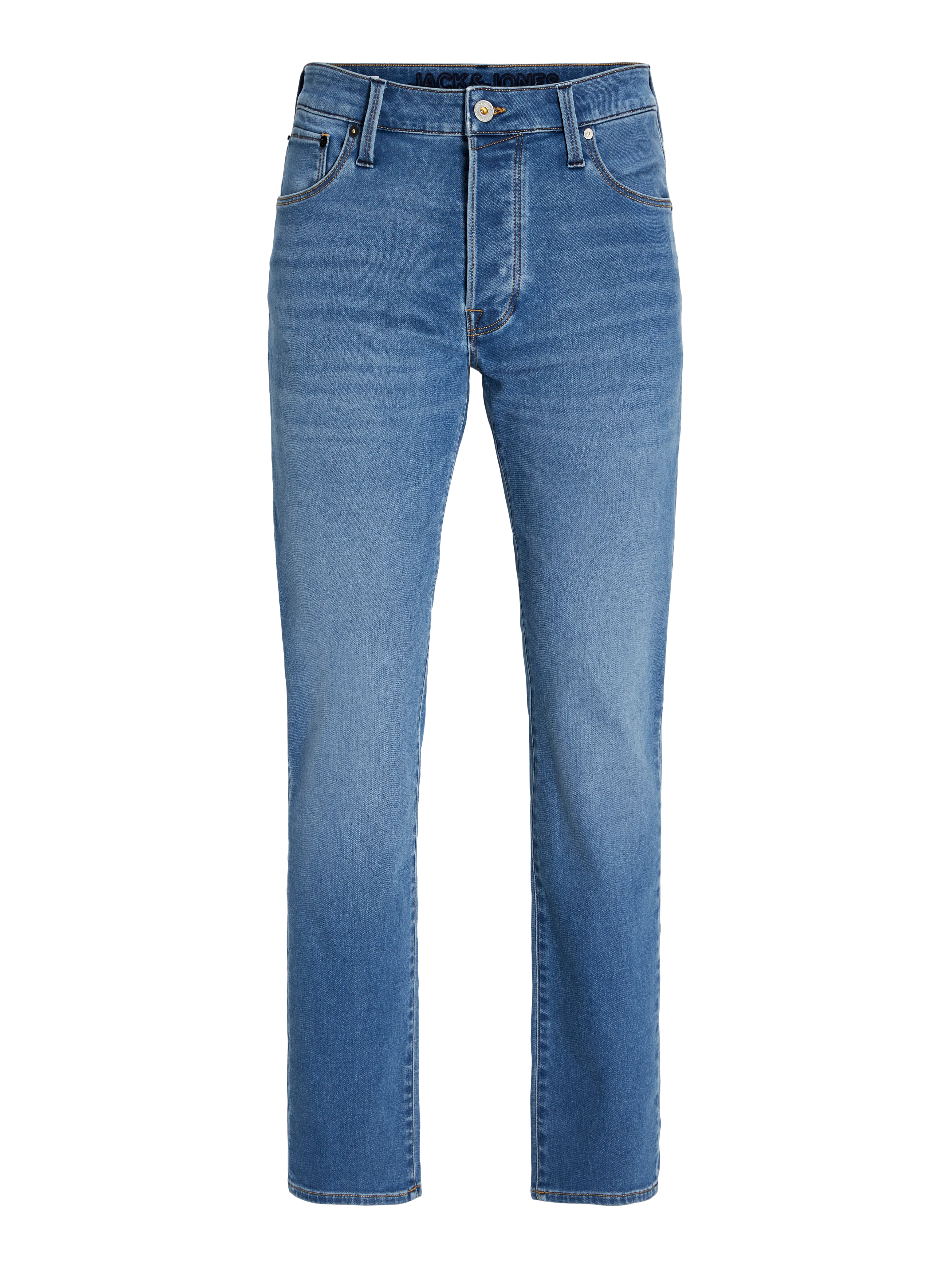 Plus Size JJIMIKE JJICON I.K. SQ 027 PLS Vaqueros de corte tapered | Azul intermedio | Jack & Jones®