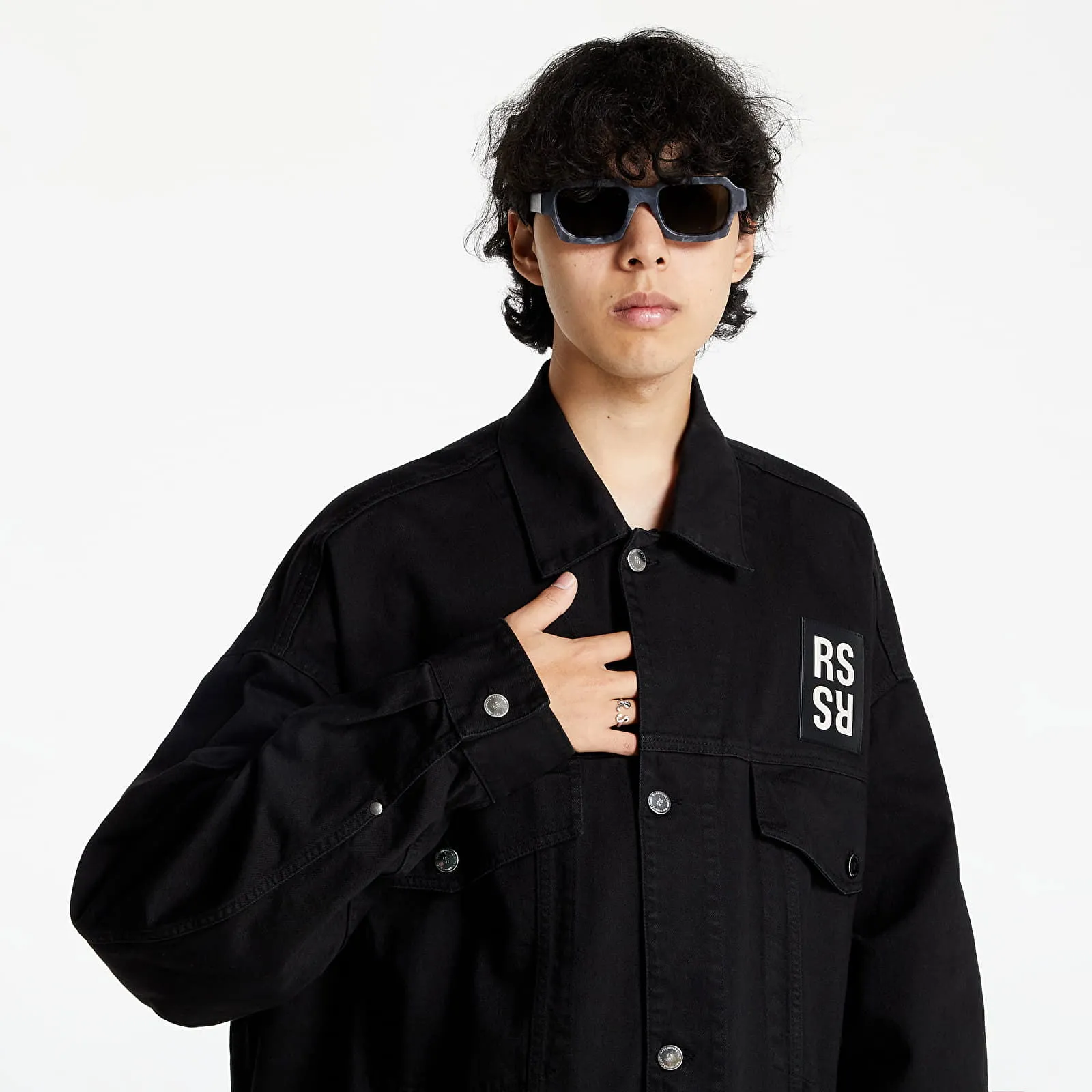 RAF SIMONS Oversized Denim Jacket