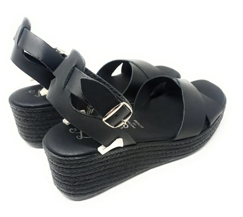 SANDALIAS LOLA RICO 276 NEGRO