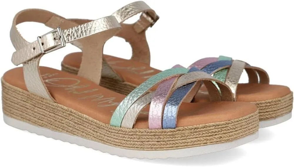 SANDALIAS Oh! My Sandals 5430 DOYA CHAMPAGNE