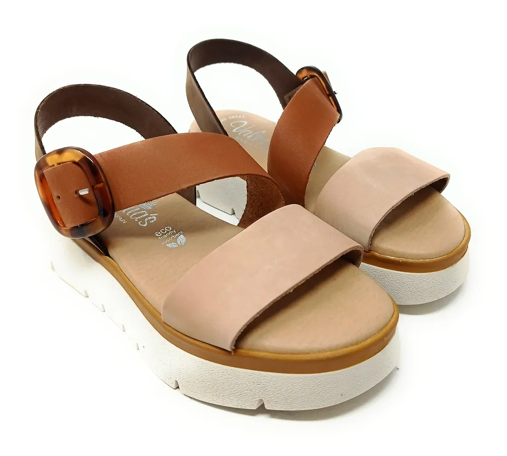 SANDALIAS VALERIA’S CONFORT 1110 MARRONES