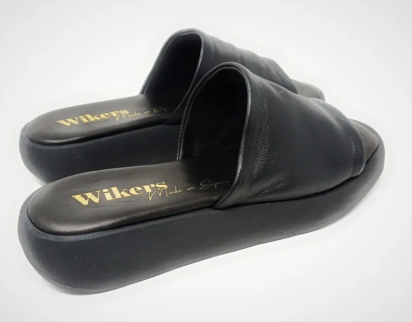 SANDALIAS WIKERS H39517 NEGRO