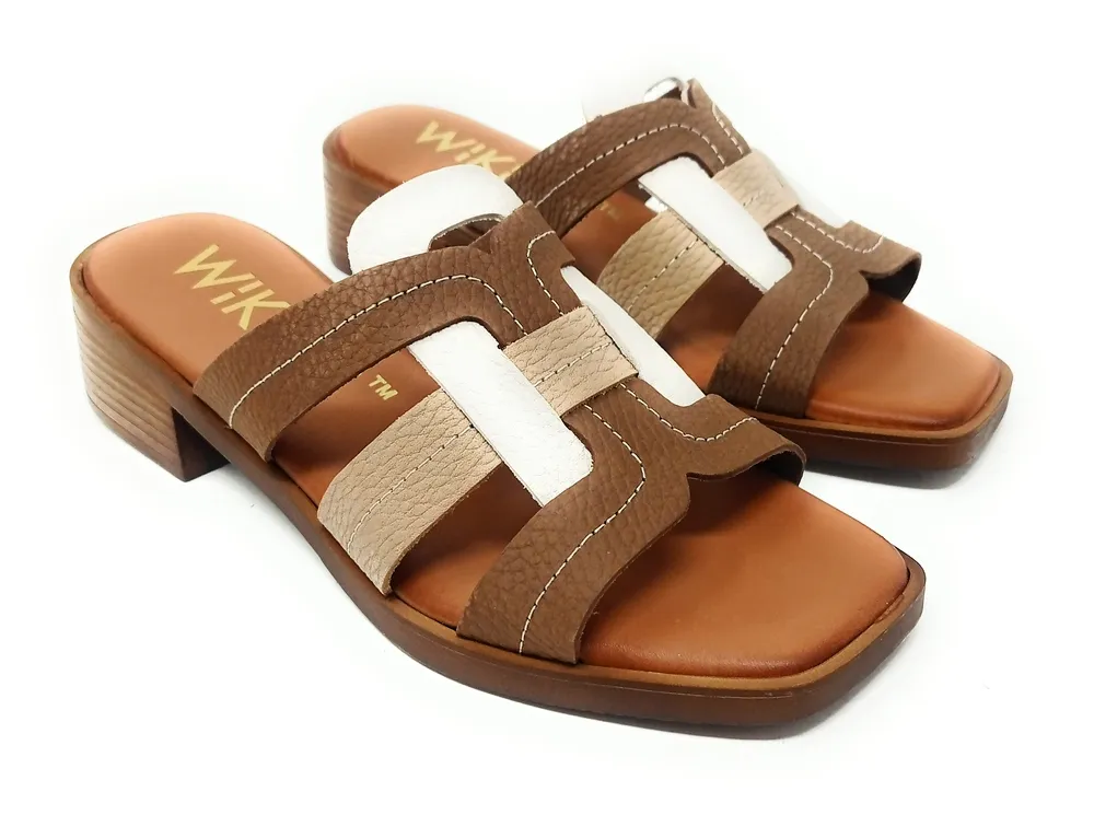 SANDALIAS  WIKERS K-130644 CUERO