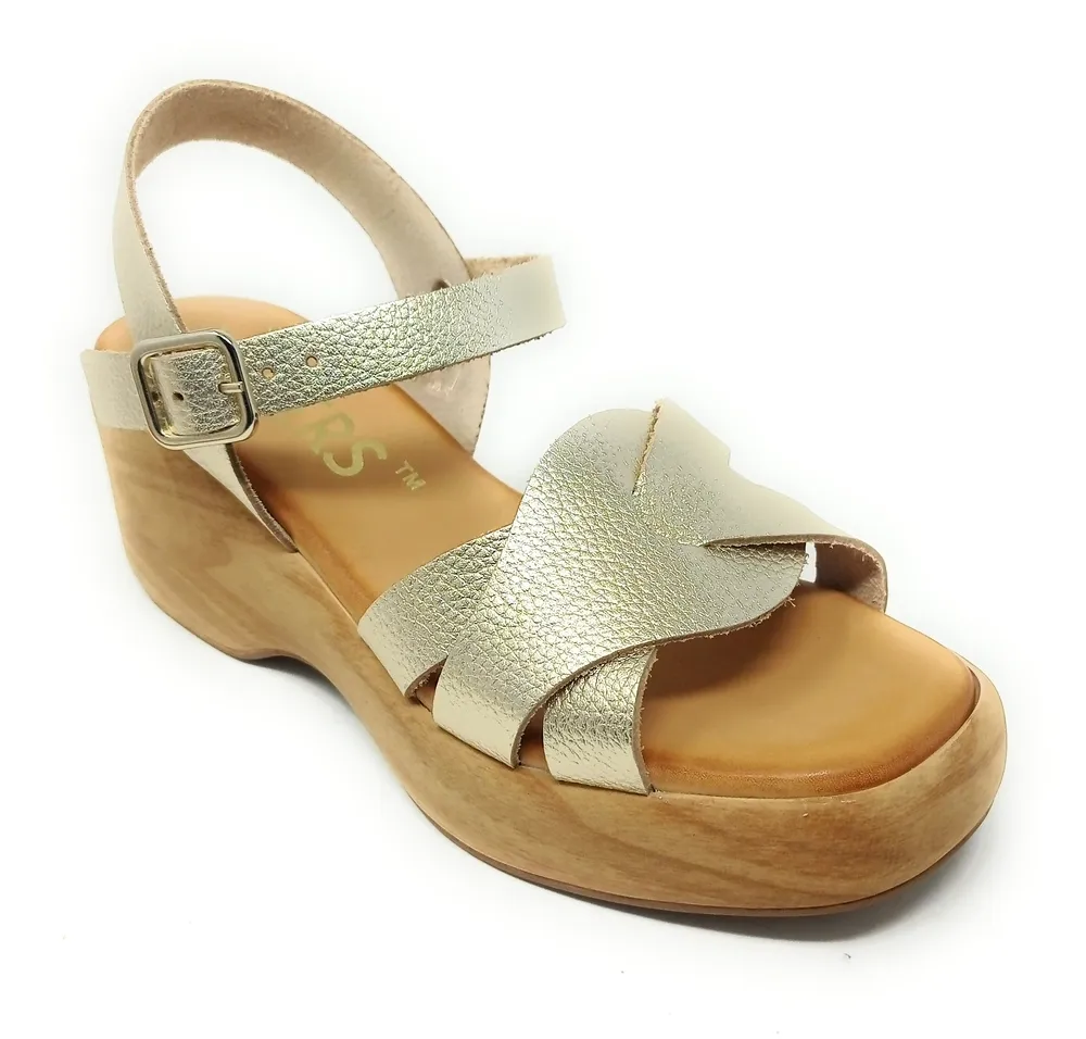 SANDALIAS  WIKERS K-131645 PLATINO