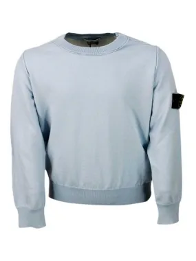 Stone Island Suéter Cuello Redondo - Azul Claro