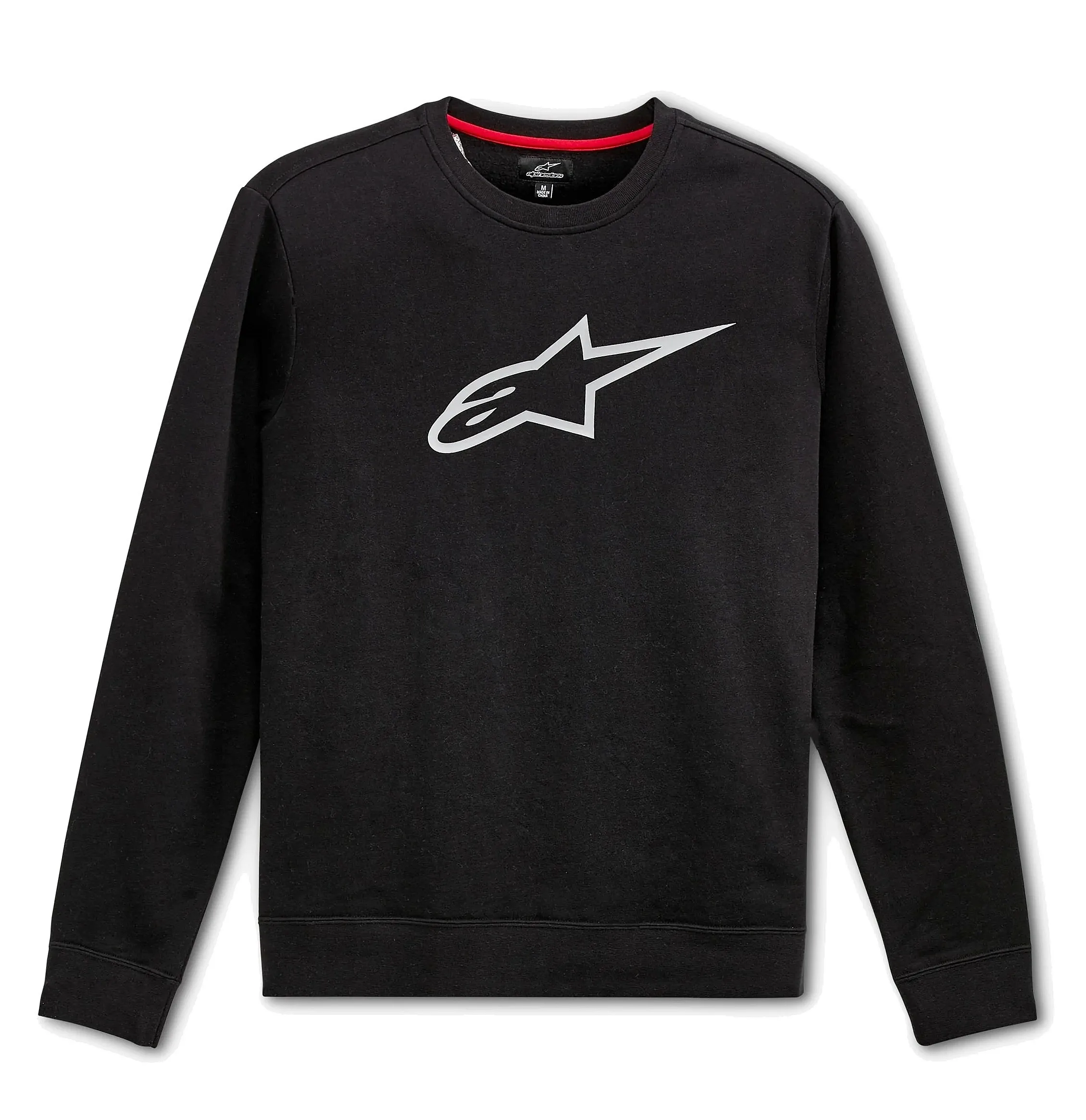 sudadera Alpinestars Ageless Crew - Black/Grey - men´s