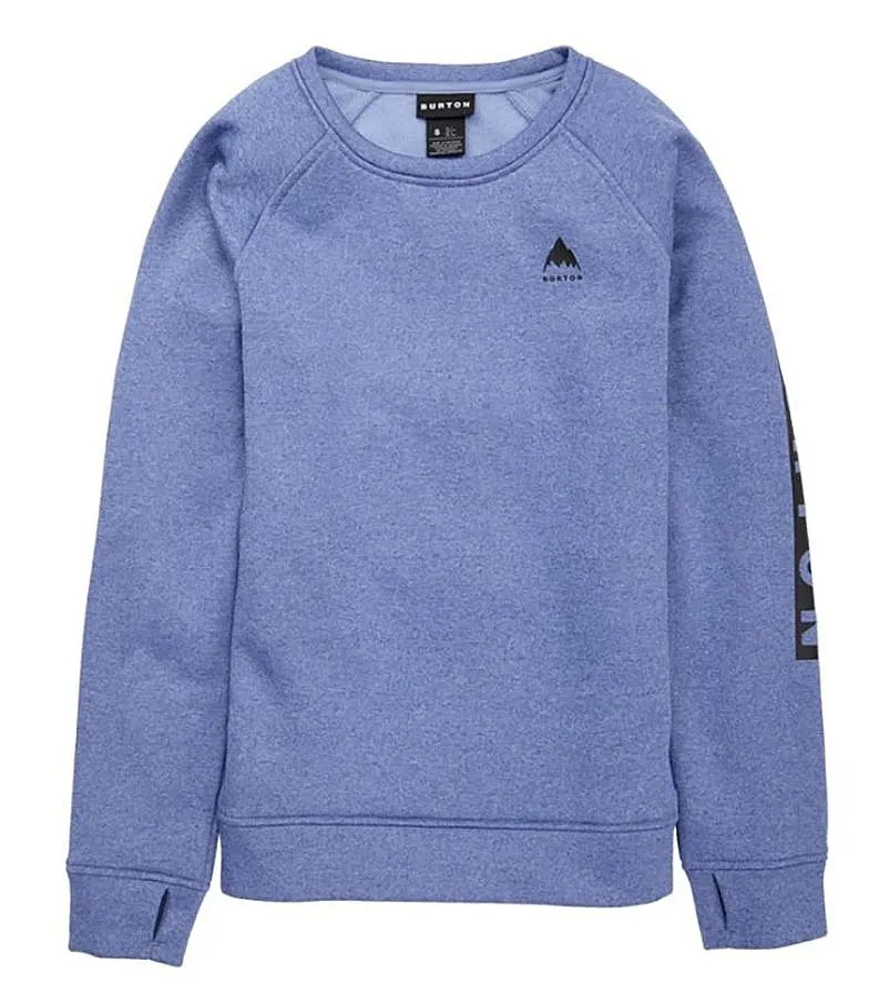 sudadera Burton Oak Crew - Slate Blue Heather - women´s