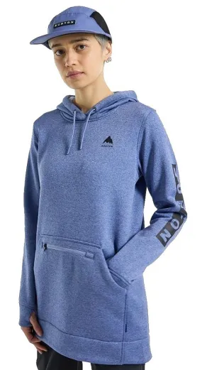 sudadera Burton Oak Long Pullover - Slate Blue Heather - women´s