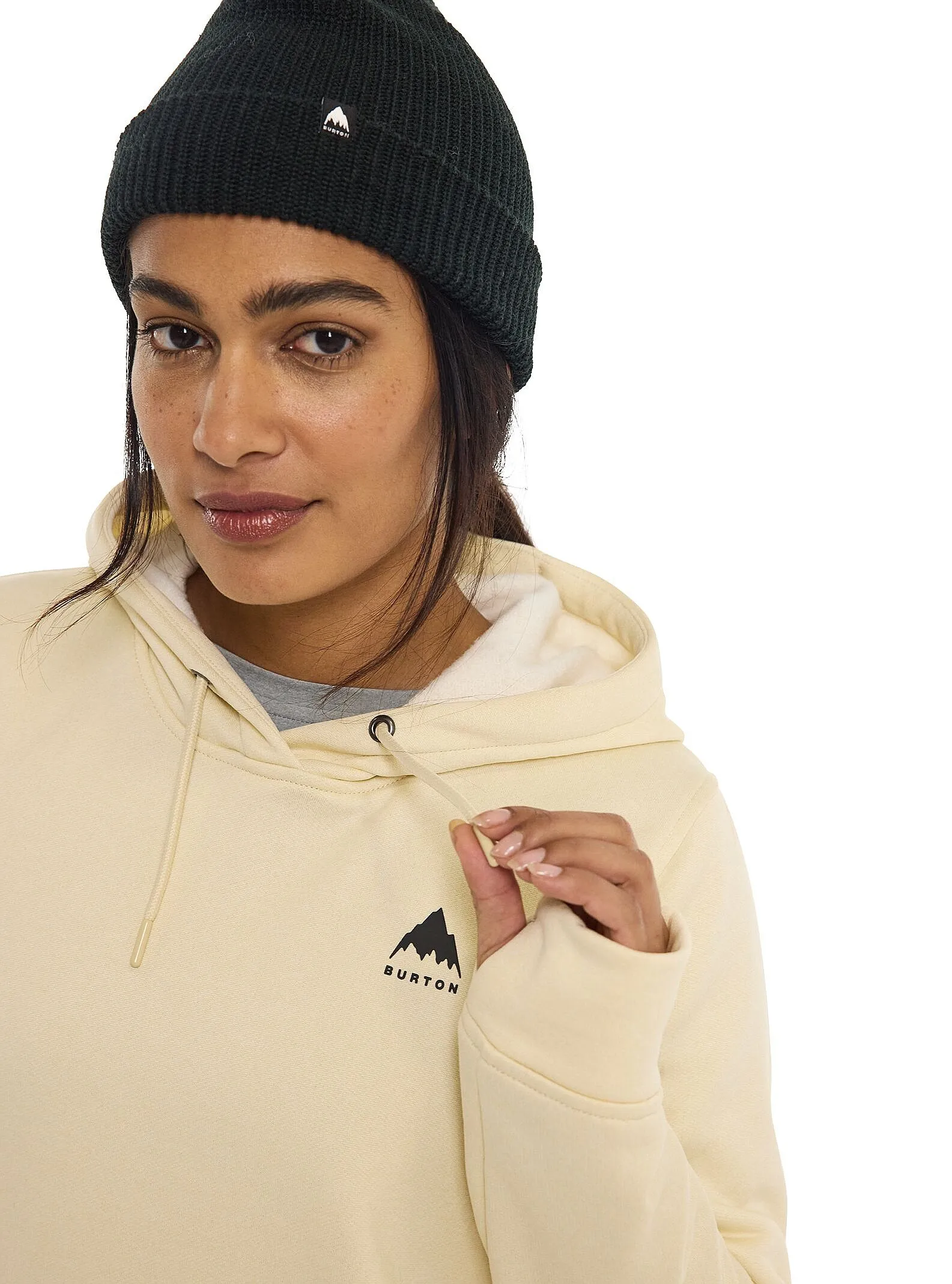 sudadera Burton Oak Pullover - Creme Brulee Heather - women´s