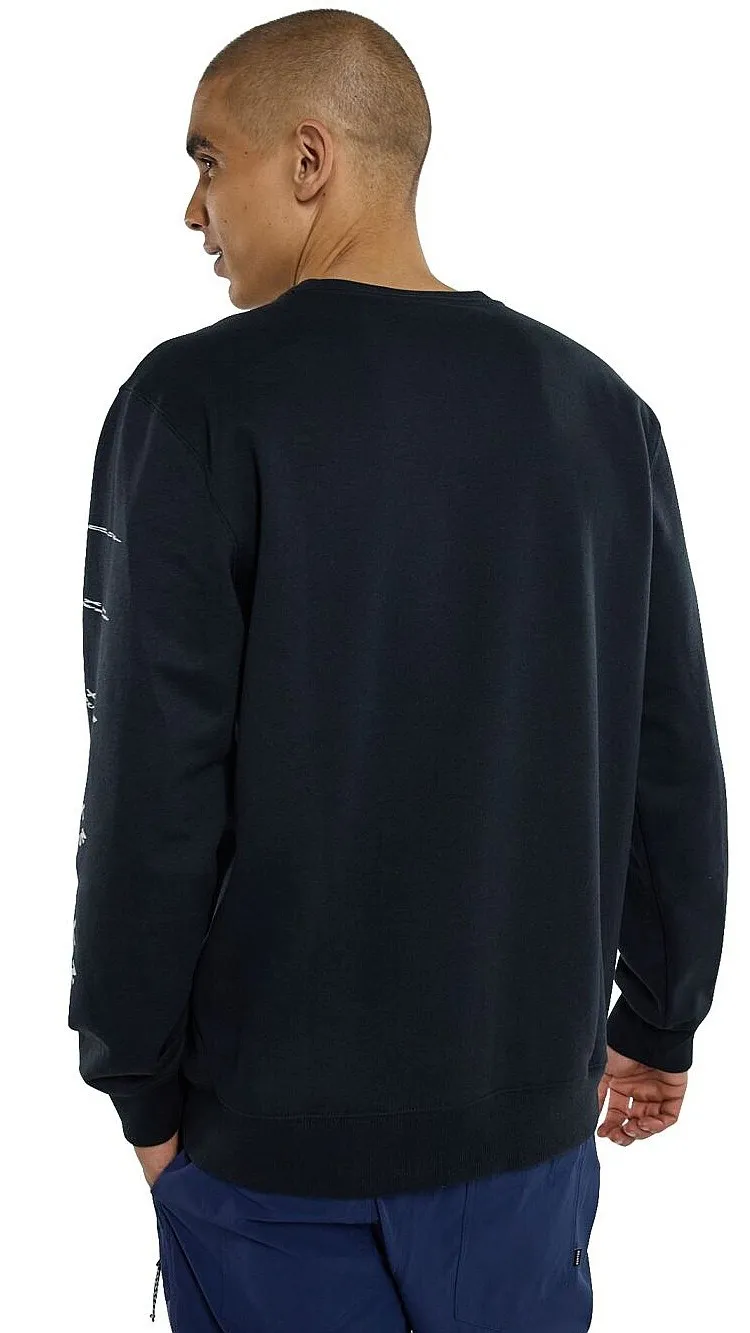 sudadera Burton Skeleton Key 24 Crew - True Black - men´s