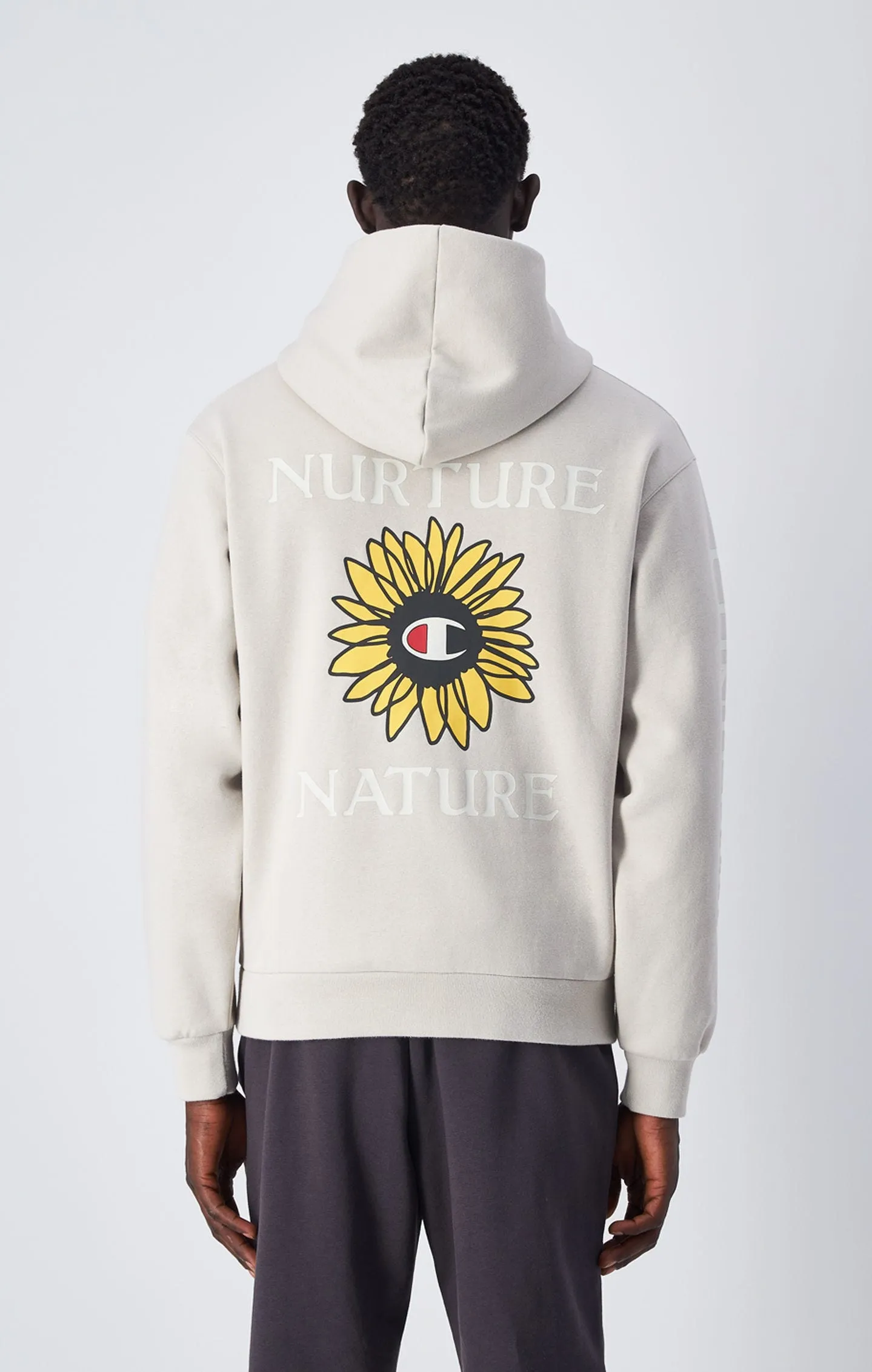 Sudadera con capucha con estampado Eco Future