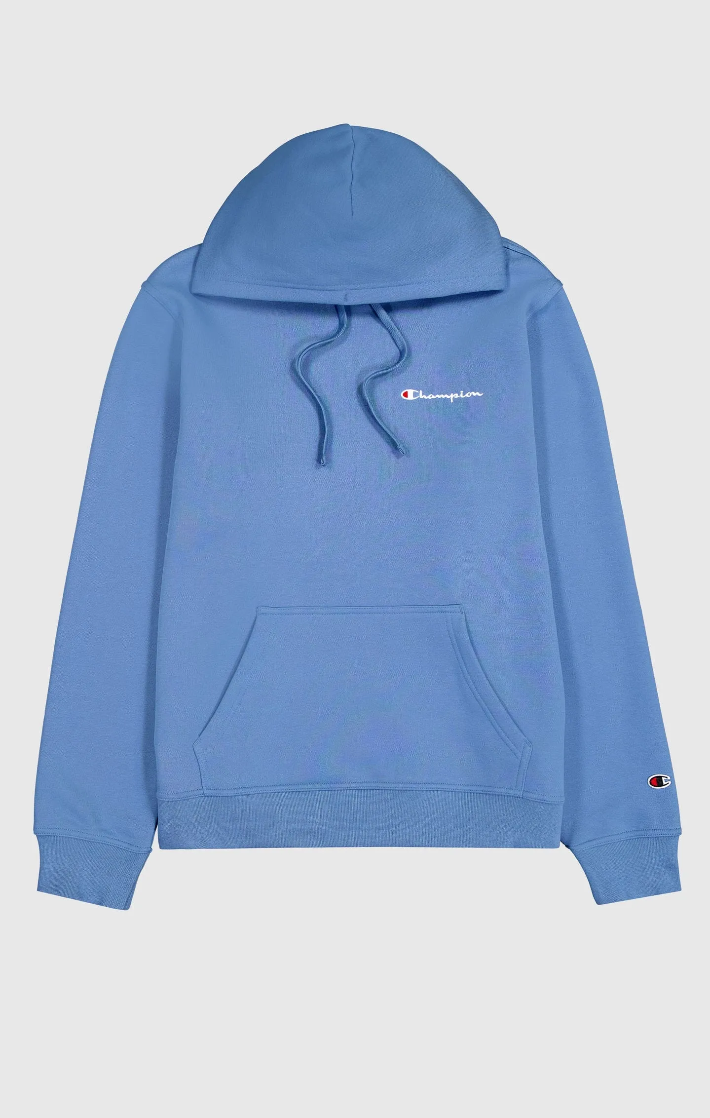 Sudadera con capucha de felpa con logotipo pequeño