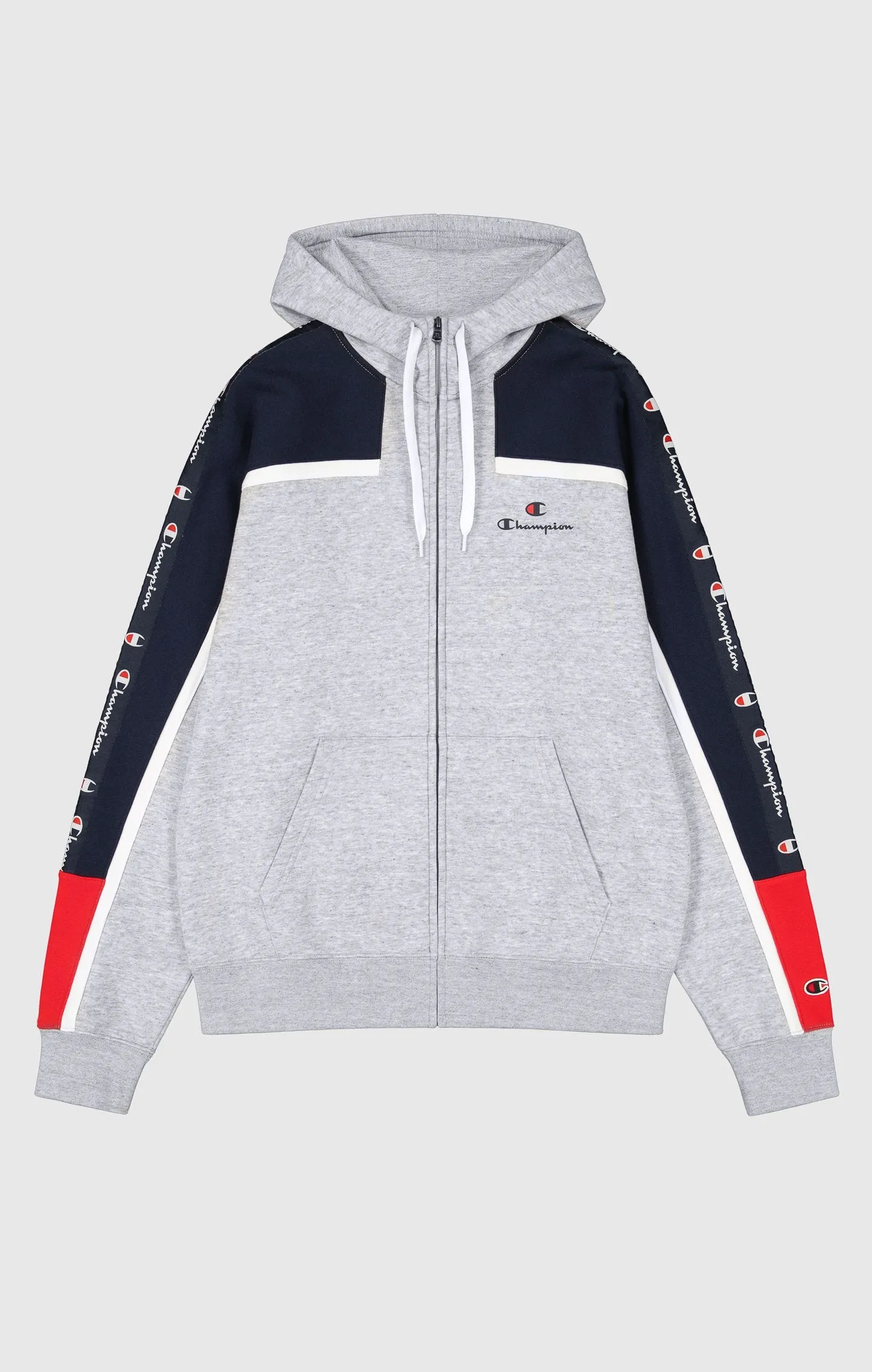 Sudadera con capucha y cremallera completa