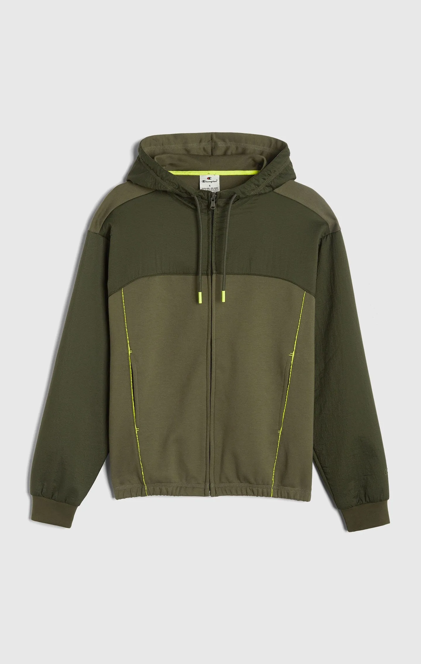 Sudadera con capucha y cremallera