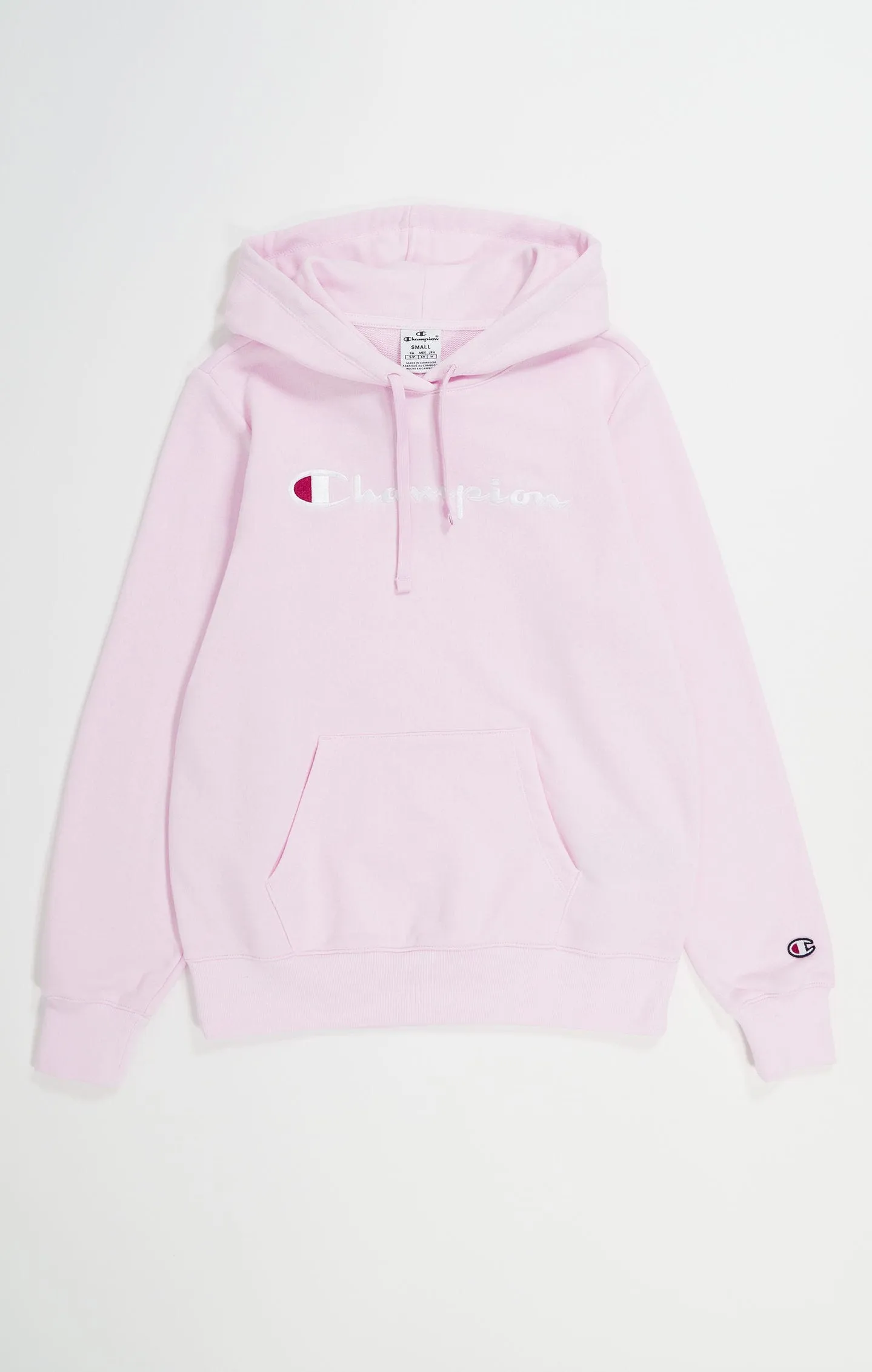 Sudadera con capucha y logotipo grande bordado