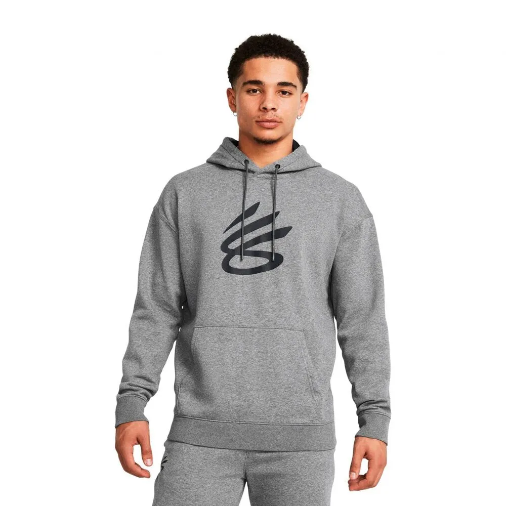 Sudadera con Gorro Curry Splash Hoodie Gris