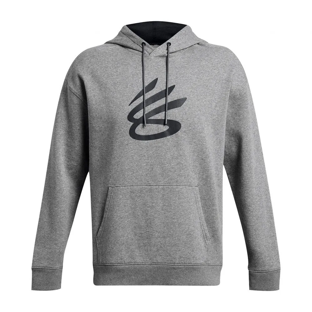 Sudadera con Gorro Curry Splash Hoodie Gris