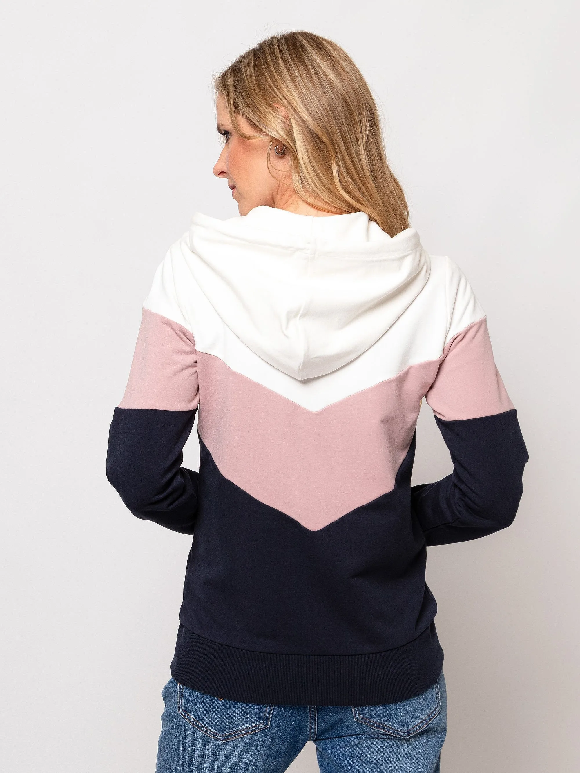 sudadera Heavy Tools Serra Zip - Pale - women´s