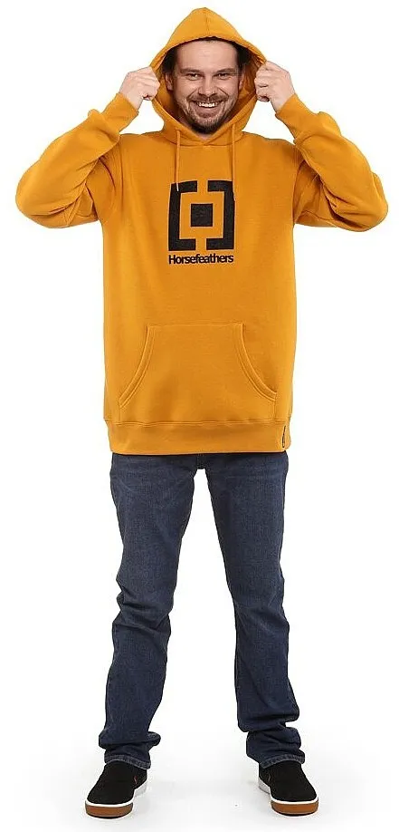 sudadera Horsefeathers Leader - Sunflower - men´s