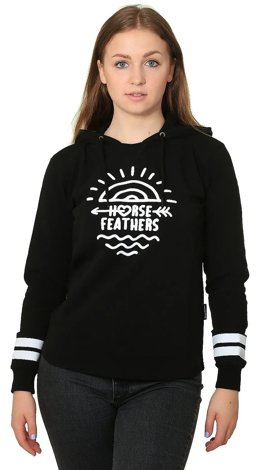 sudadera Horsefeathers Shiva - Black - women´s