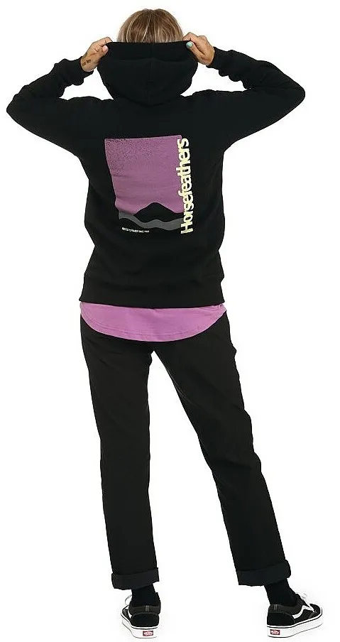 sudadera Horsefeathers Uta - Black - women´s