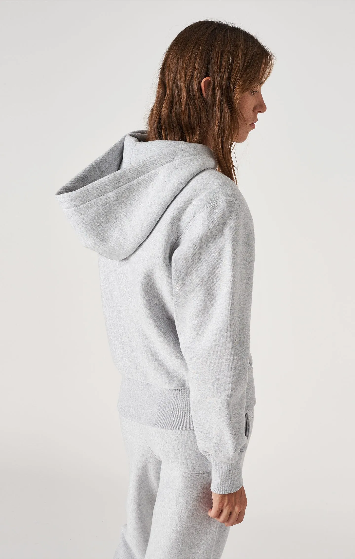 Sudadera oversize con capucha y cremallera completa Reverse Weave