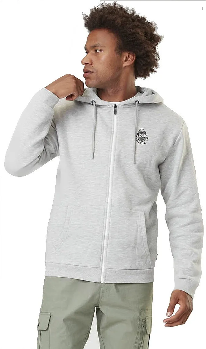 sudadera Picture Chewko Zip - Grey Melange - men´s