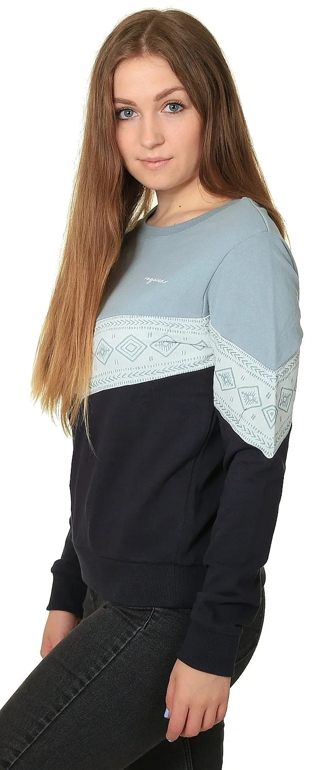 sudadera Ragwear Nattivo Sweat Organic Gots - 2035/Aqua - women´s