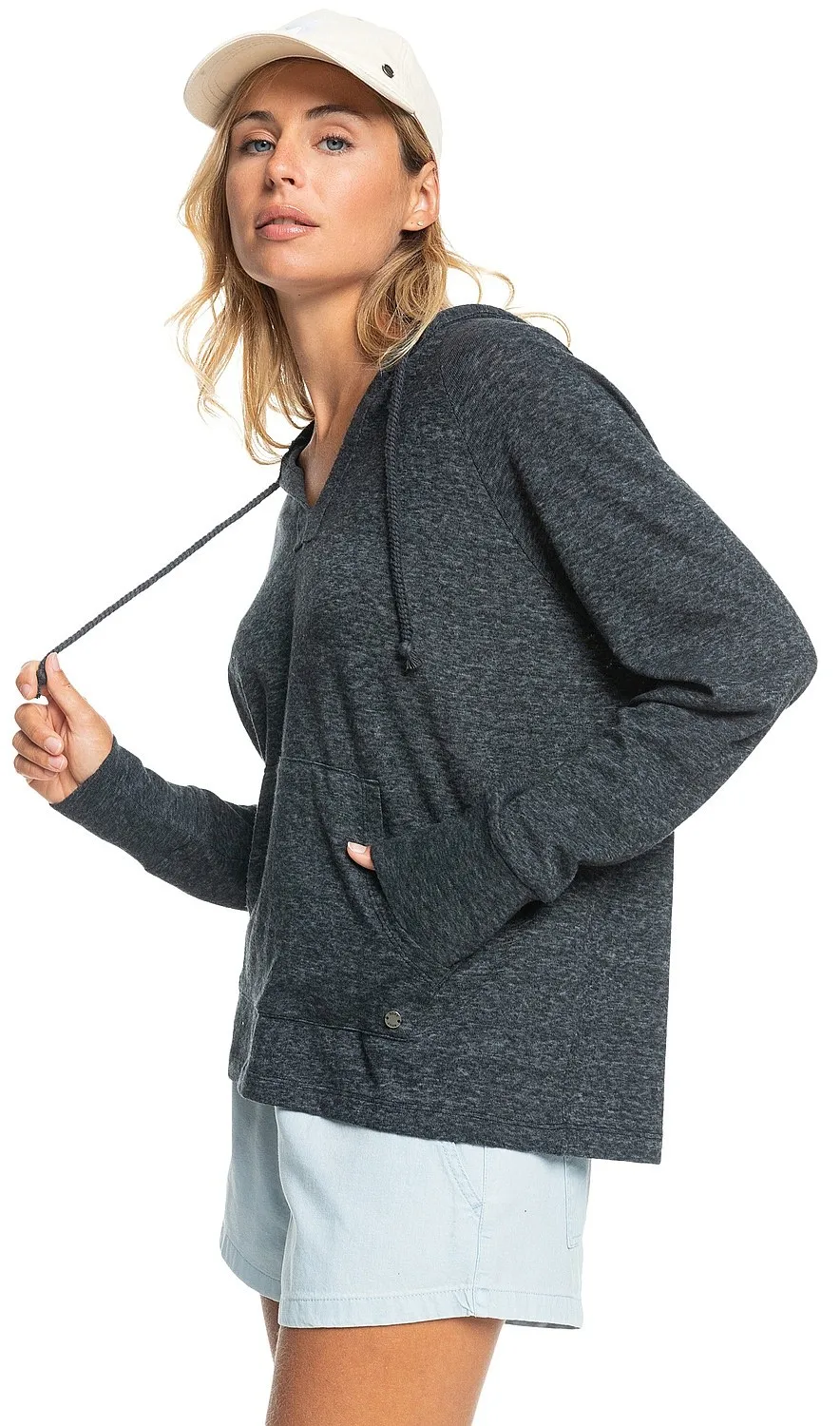 sudadera Roxy Destination Surf - KVJ0/Anthracite - women´s