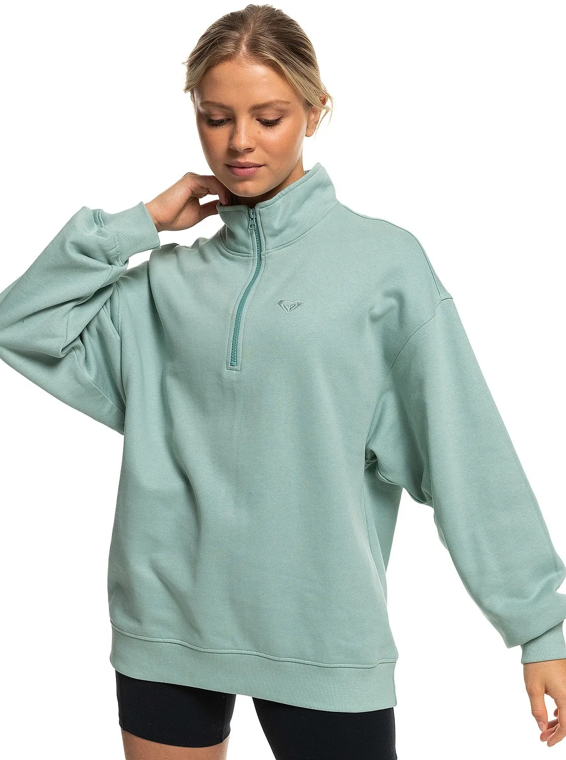 sudadera Roxy Essential Energy - BHB0/Blue Surf - women´s