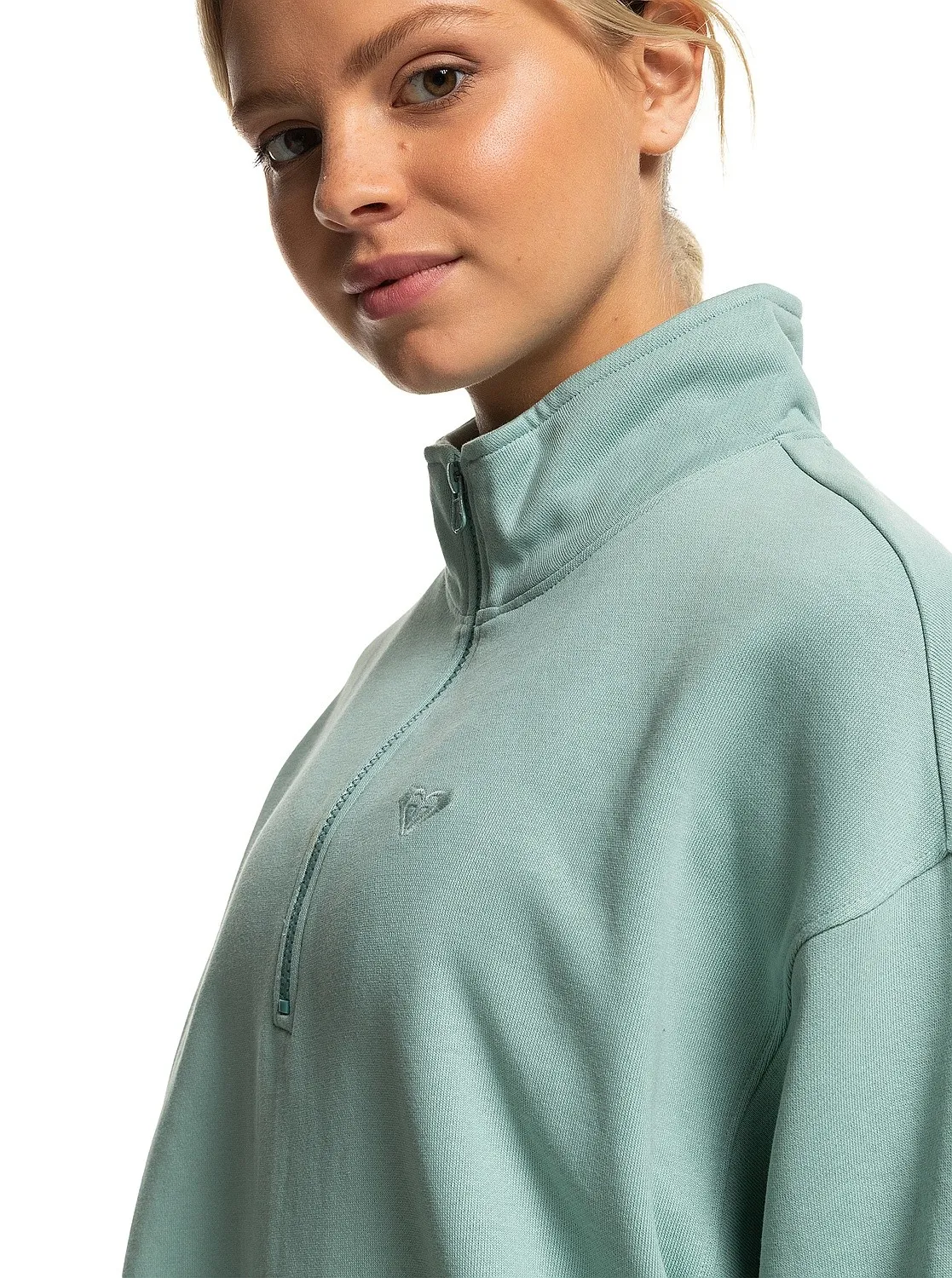 sudadera Roxy Essential Energy - BHB0/Blue Surf - women´s