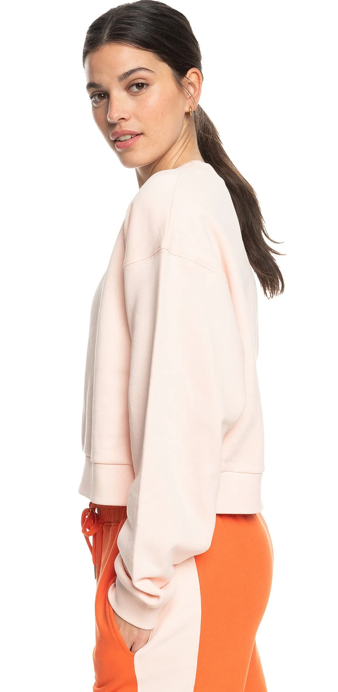 sudadera Roxy Essential Energy Crew Neck - NDS0/Pale Dogwood - women´s